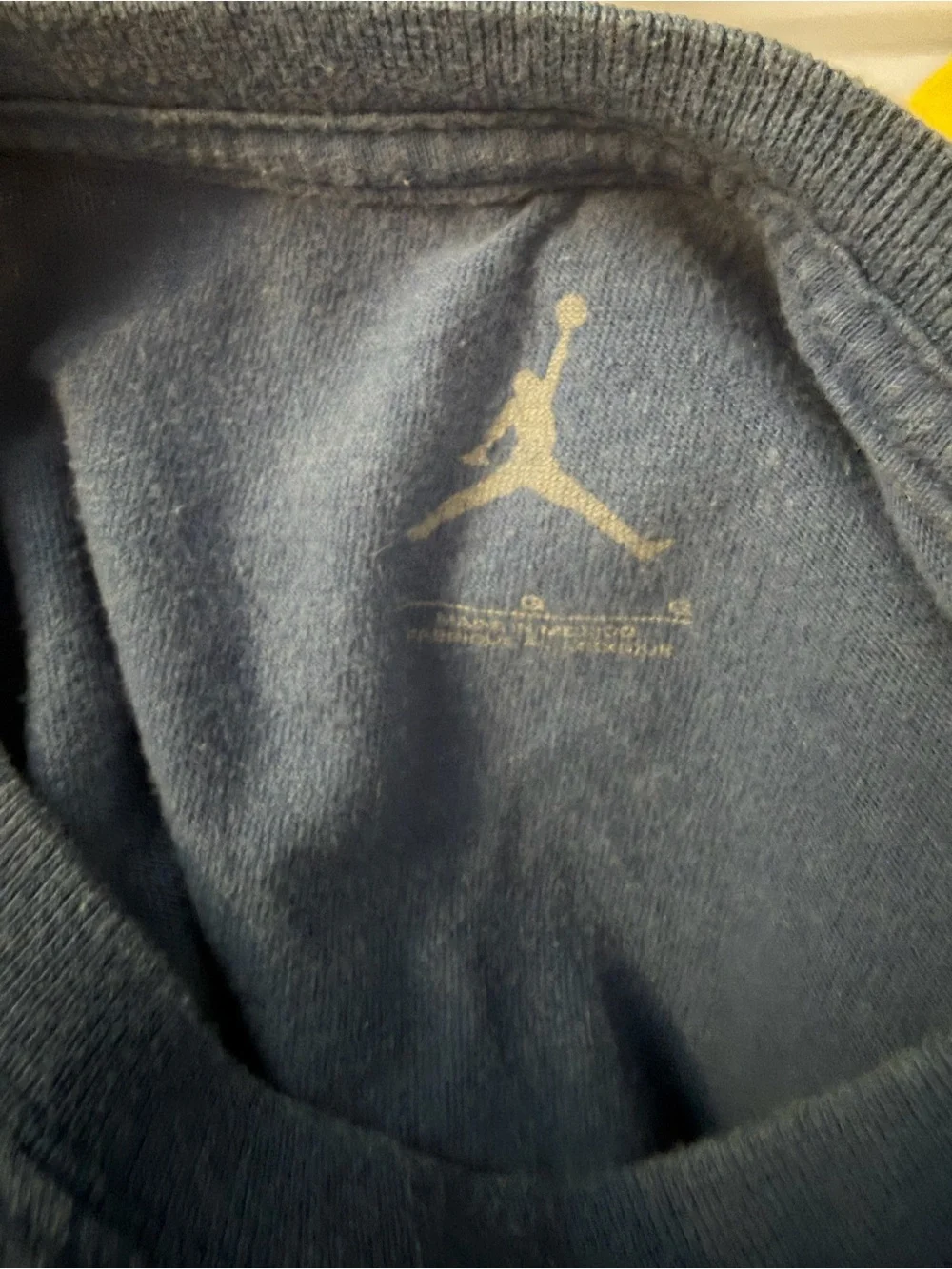 Jordan Air Jordan Men’s Large Blue Jumpman Graphic T-Shirt Retro Basketball